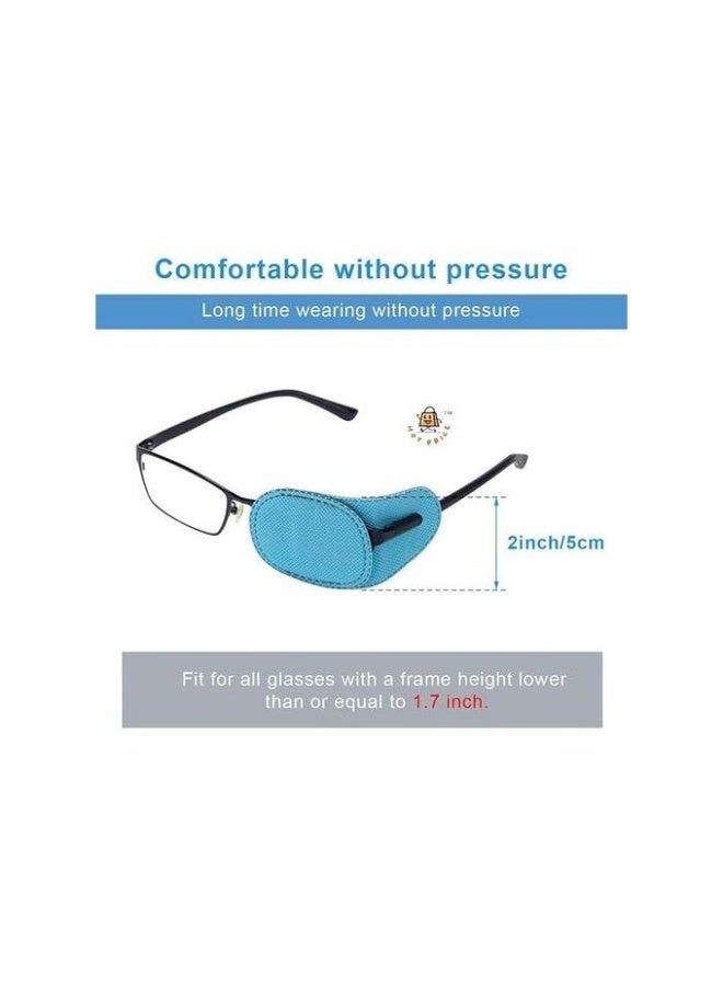 جراب نظارة للأطفال مبطن بالنايلون، تصميم متين لحماية النظارات، أنيق وعملي، مناسب للأولاد والبنات، مكون من قطعتين - Image 2